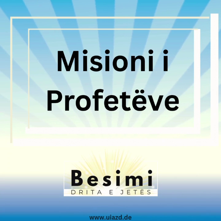 Impulsi i xhumasë Java 28 Misioni i Profetëve